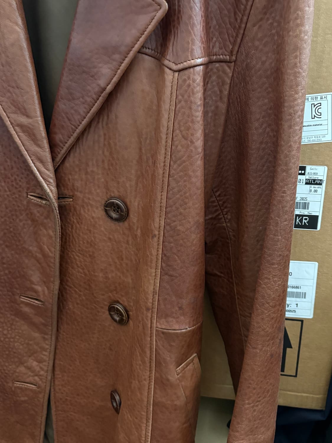빈티지 레더 자켓 상품이미지4