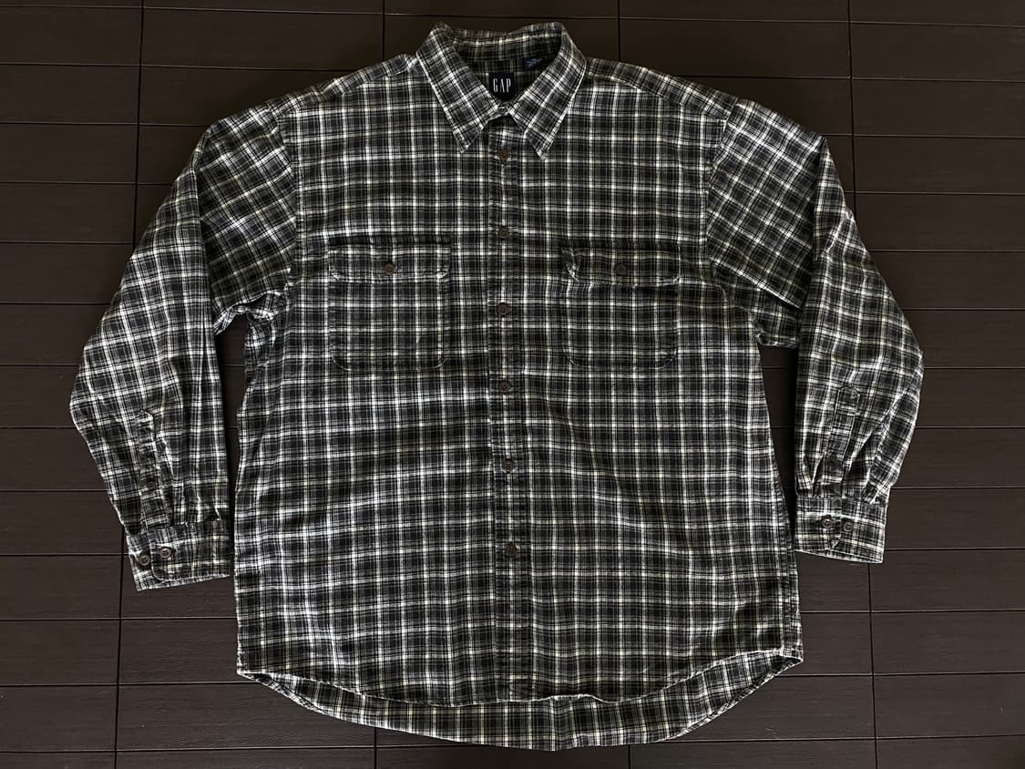 (XL) 올드갭 플란넬 긴팔 셔츠 상품이미지1