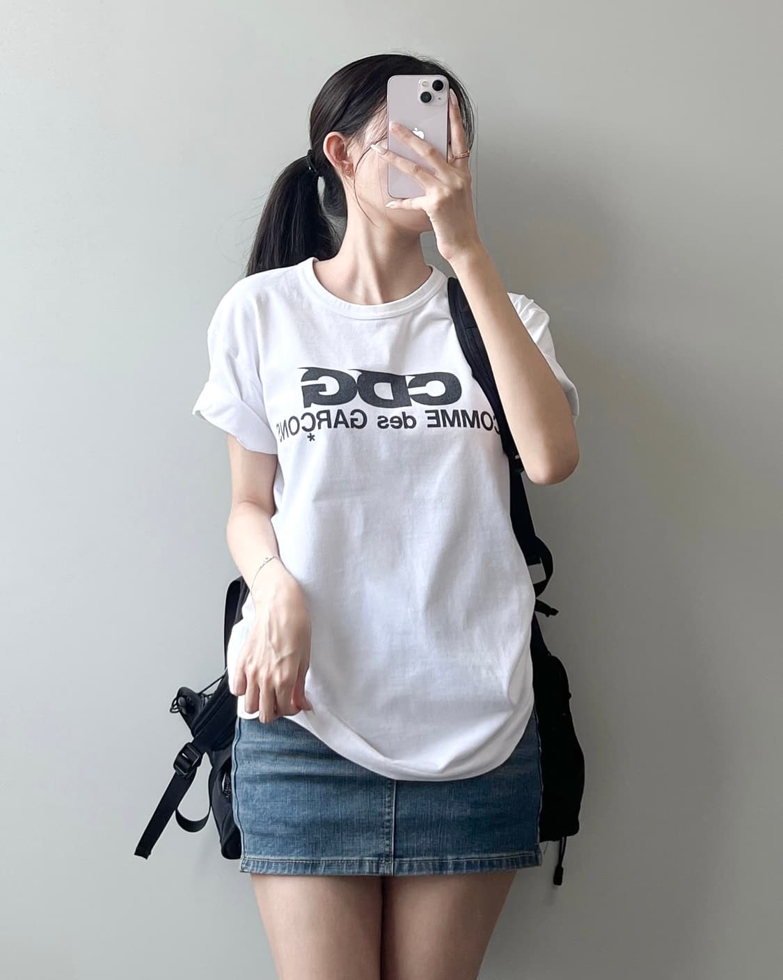 꼼데가르송 CDG 반팔티 상품이미지1