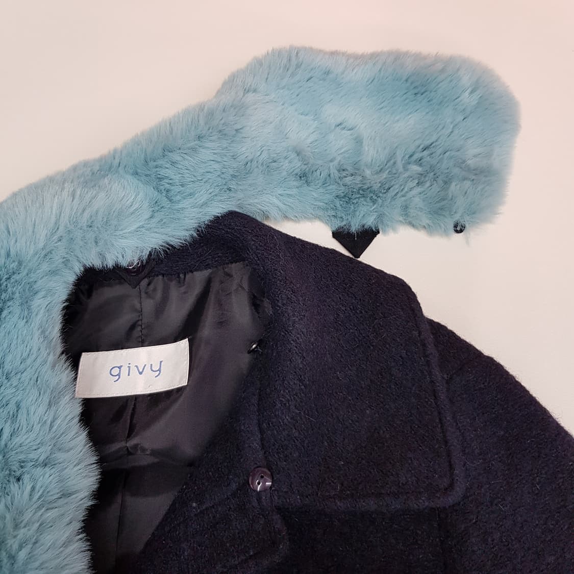 기비 givy 2023 알린 울 블루 재킷 54호 상품이미지7