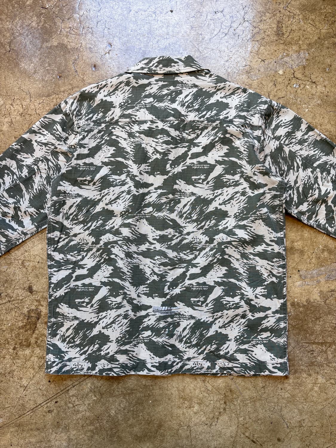 Airwalk 타이거 스트라이프 밀리터리 재킷 상품이미지6