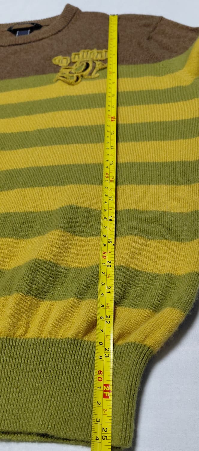 일본 골프웨어 ZOY 스트라이프 니트 M (무료배송) 상품이미지9