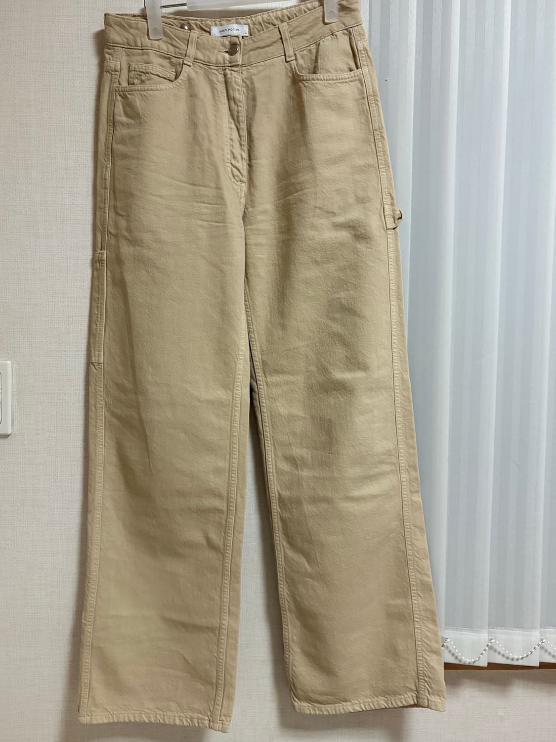 Saks potts 삭스파츠 salma denim beige S size 상품이미지3