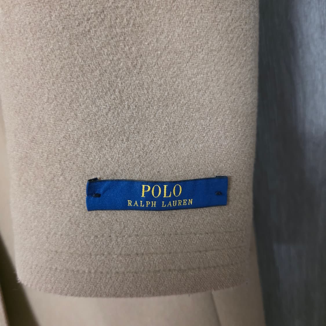 폴로 랄프로렌 싱글 브레스티드 울코트 브라운 상품이미지5