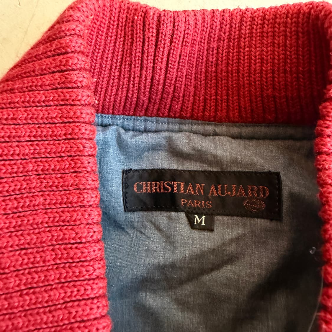 jpn vtg 울 체크 봄버 자켓 상품이미지5