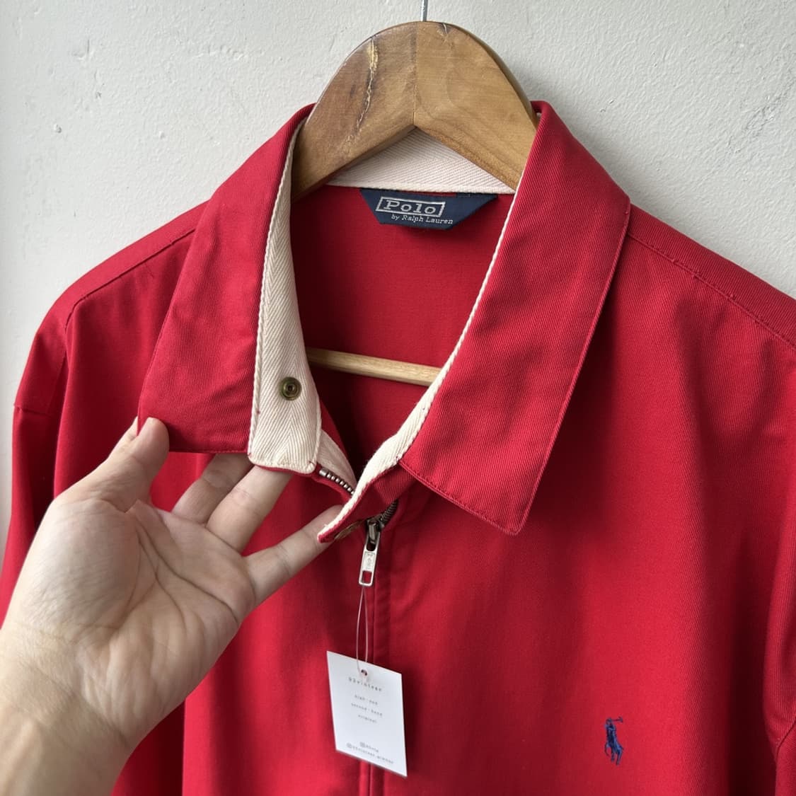 15230 - 폴로 랄프로렌 레드 블루종 자켓 상품이미지3