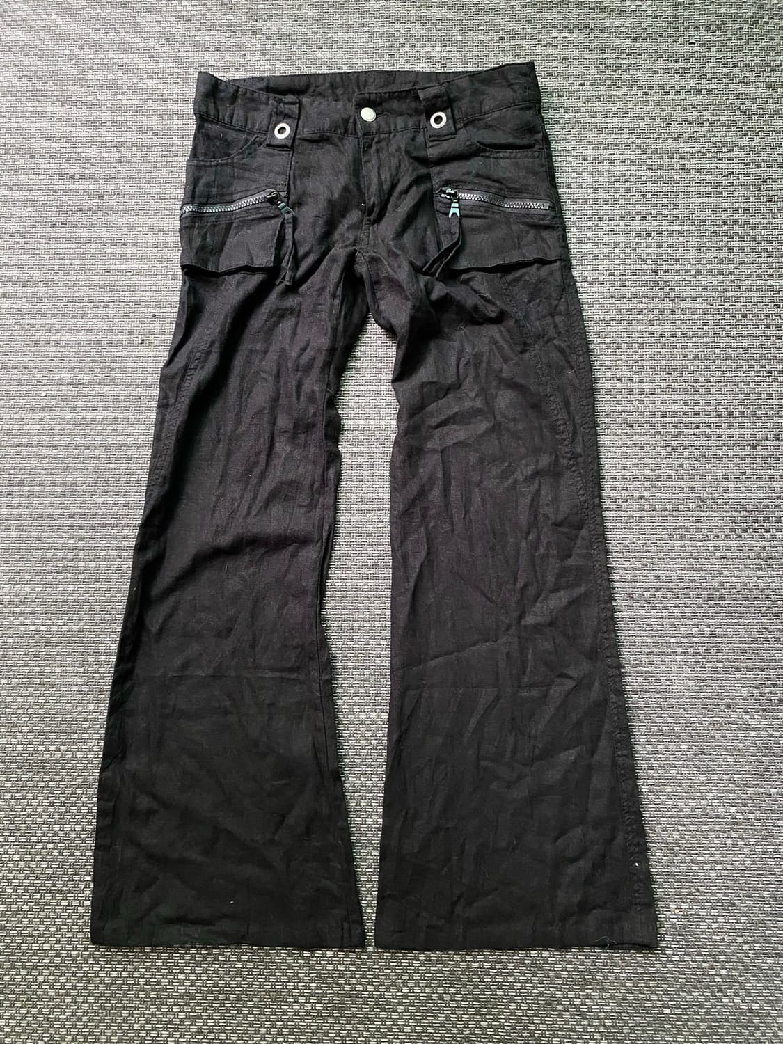 2000s Mood Eyelet Wide Fit Pants 상품이미지1