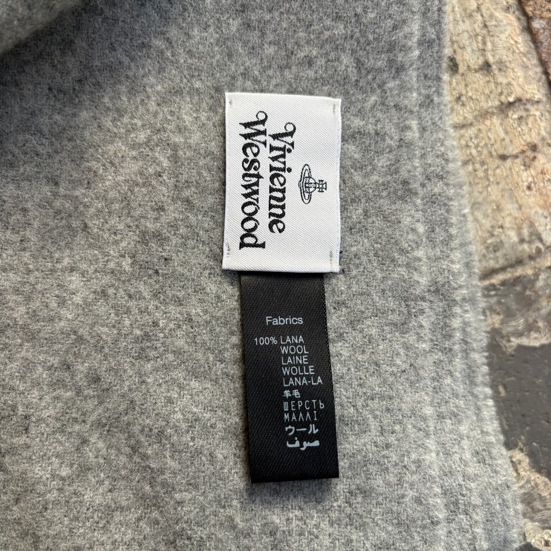 Vivienne Westwood 비비안웨스트우드 울 머플러 목도리 상품이미지4