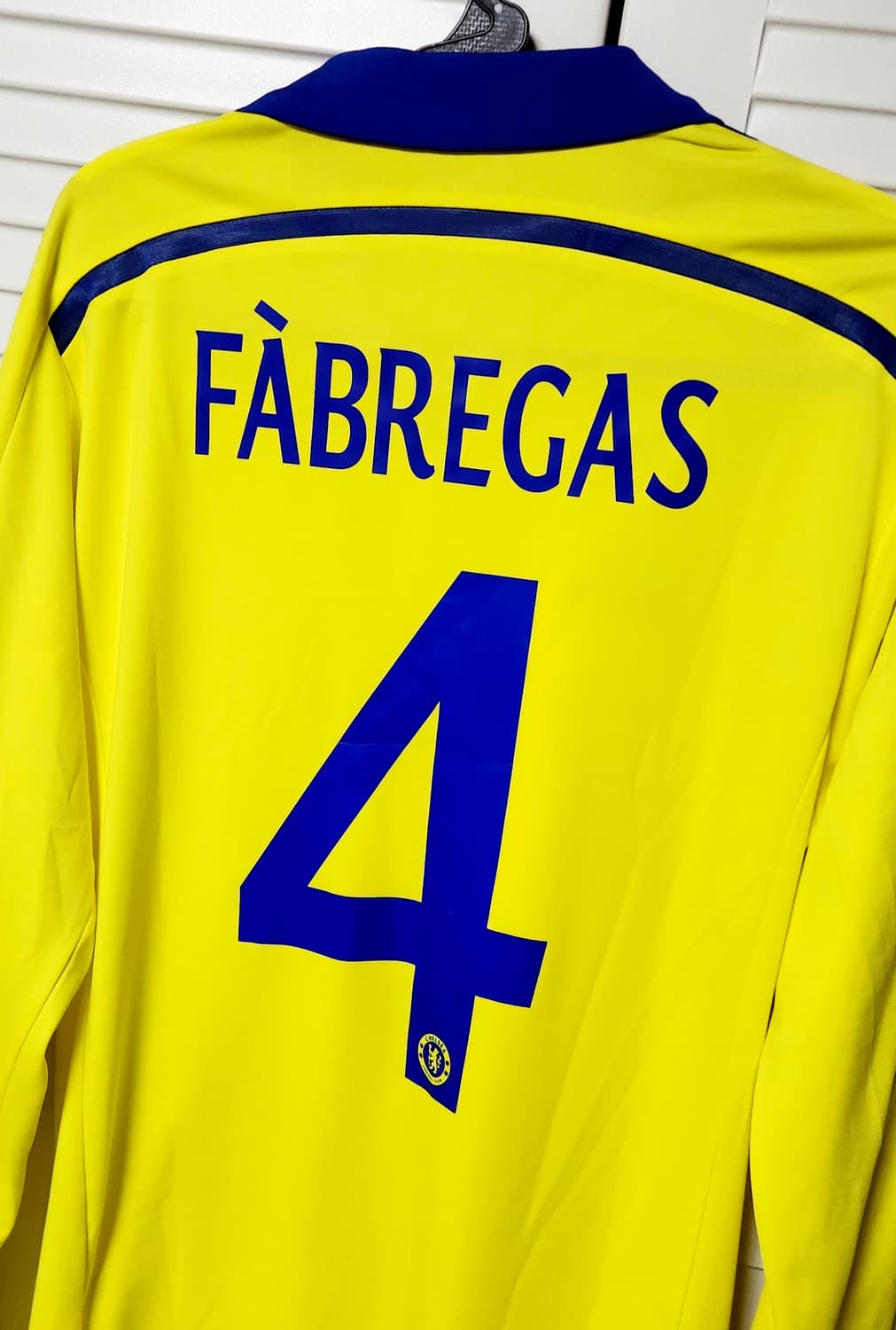 아디다스 첼시 14-15 어웨이 챔스 유니폼 긴팔 NO.4 파브레가스 상품이미지4
