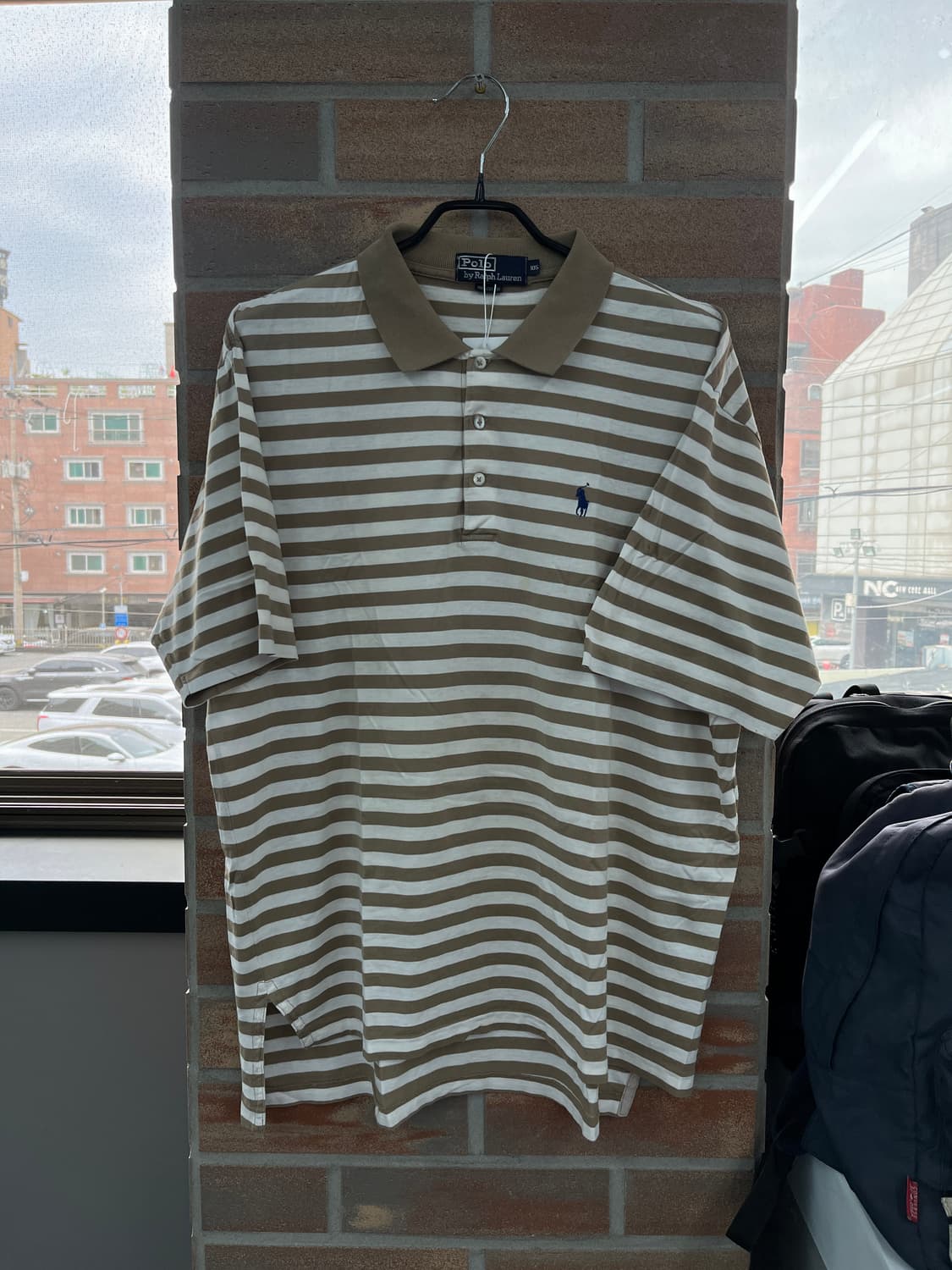 폴로 랄프로렌 스트라이프 카라 반팔 티셔츠  상품이미지6