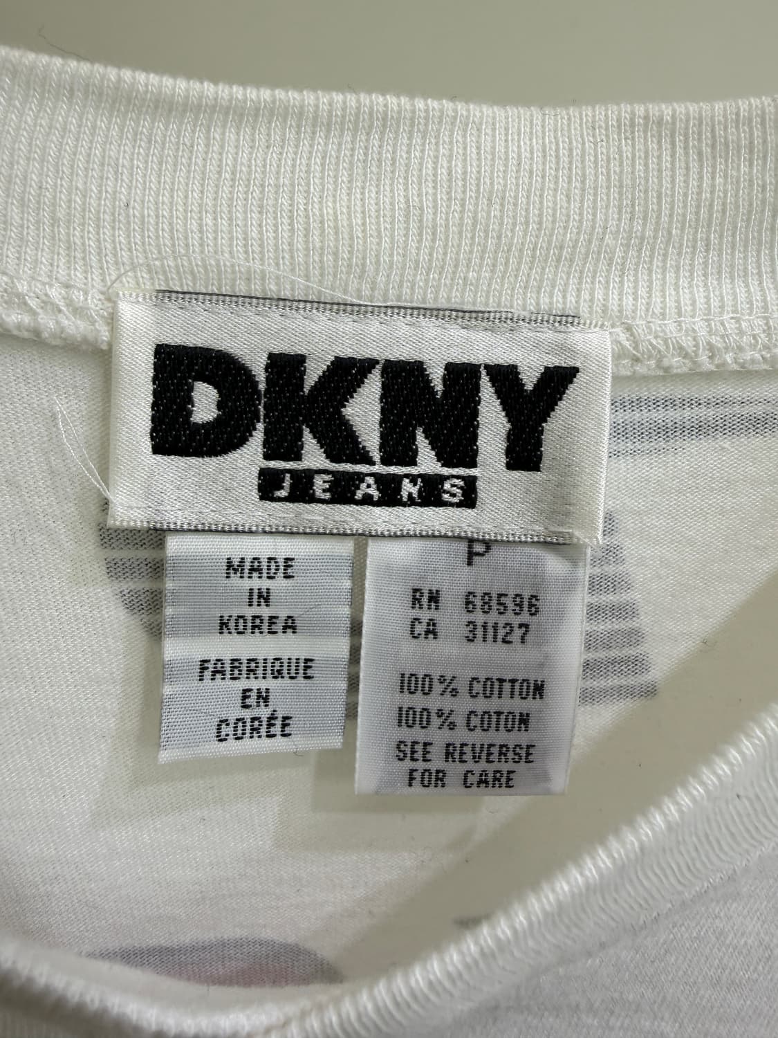 빈티지 DKNY 프린팅 티셔츠  상품이미지6