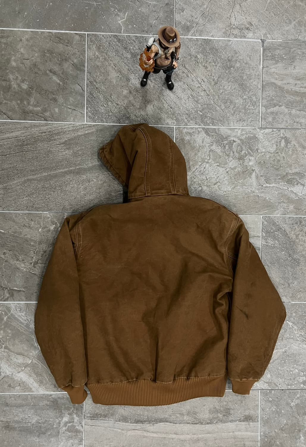 (M)칼하트 덕 액티브 후드자켓 J130 211(BRN) 칼하트브라운 상품이미지2