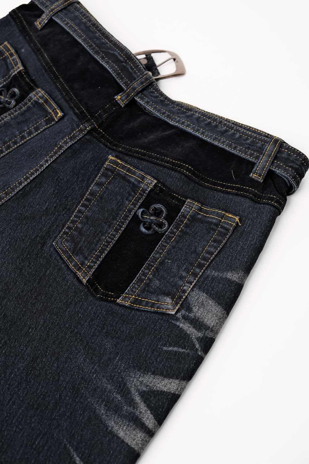 Side Pattern Bootcut Jeans ~34 상품이미지10