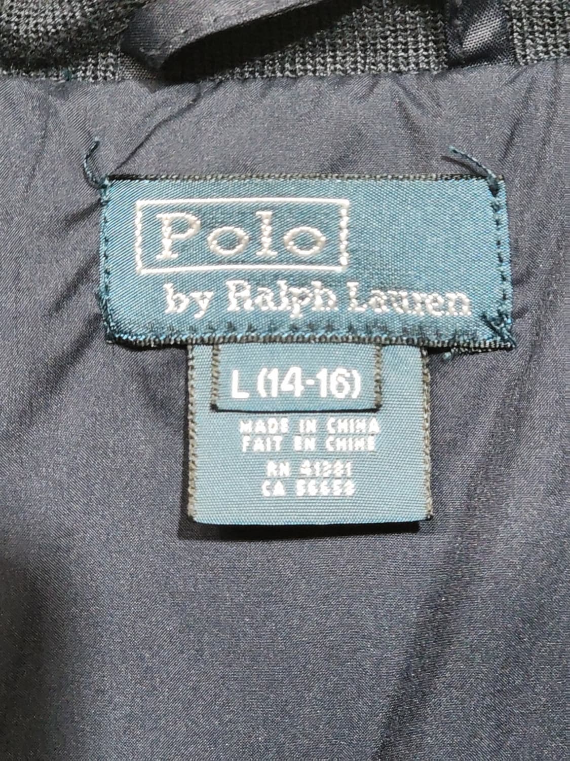 (L) 랄프로렌 폴로 점퍼 네이비 하이넥 자켓 봄점퍼  상품이미지3