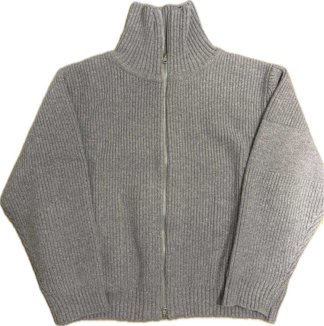 홀리선 마샬 집업니트 멜란지라벤더 상품이미지2