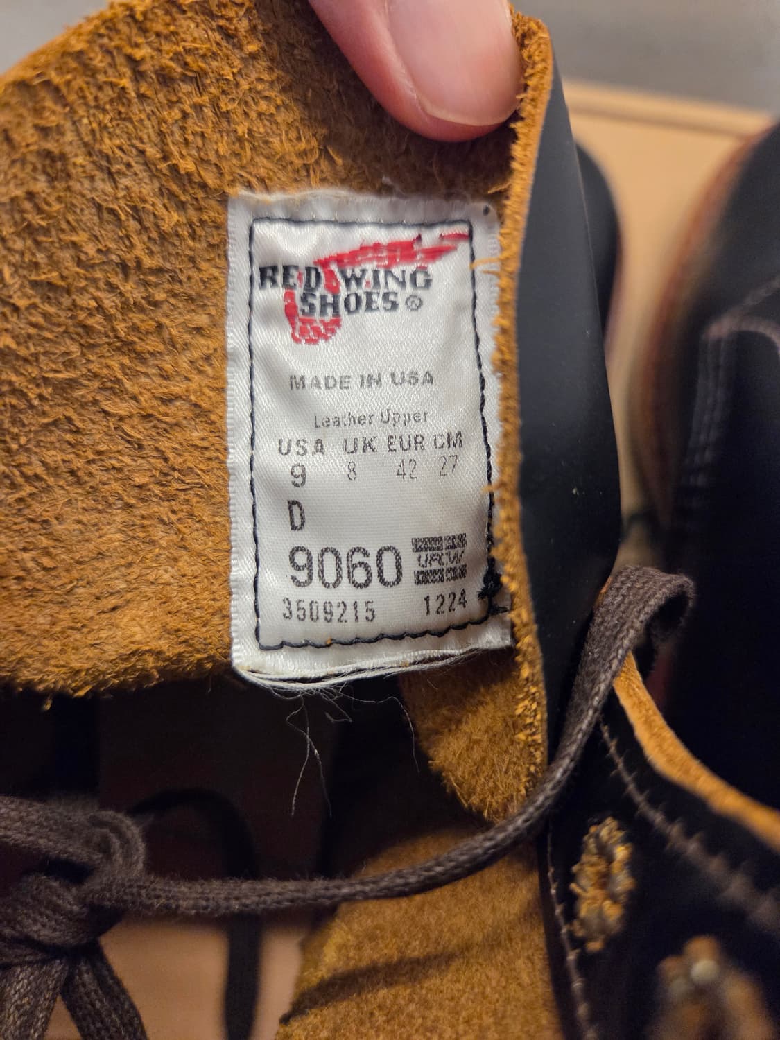 레드윙 벡맨 9060 플랫박스 9D 상품이미지6