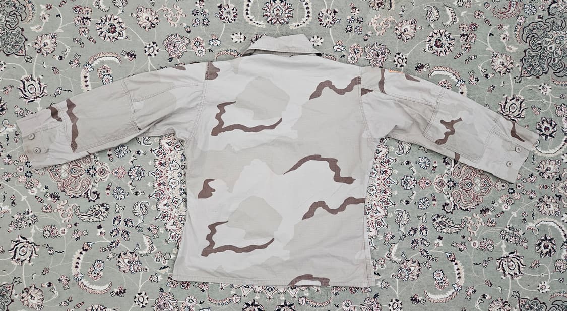 [최종할인] 00'US ARMY 풀패치 사막3색 BDU L-R 105 상품이미지7