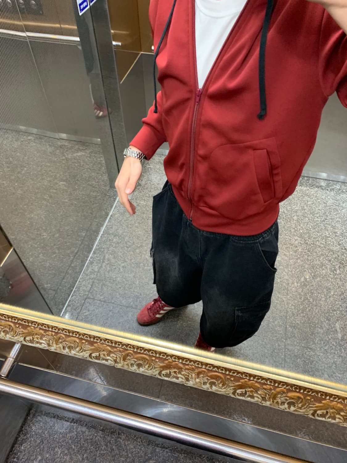 꼼데가르송 인베이더 콜라보 후드집업 상품이미지6