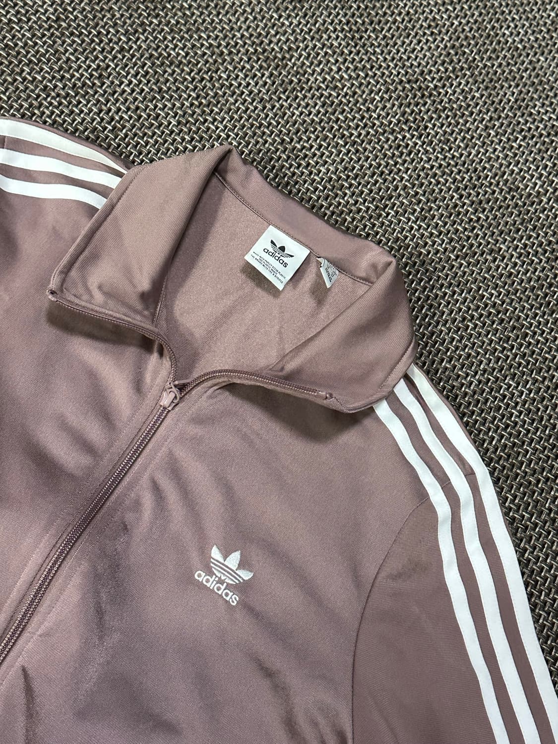 아디다스 핑크 브라운 투웨이 트랙탑 져지 상품이미지1