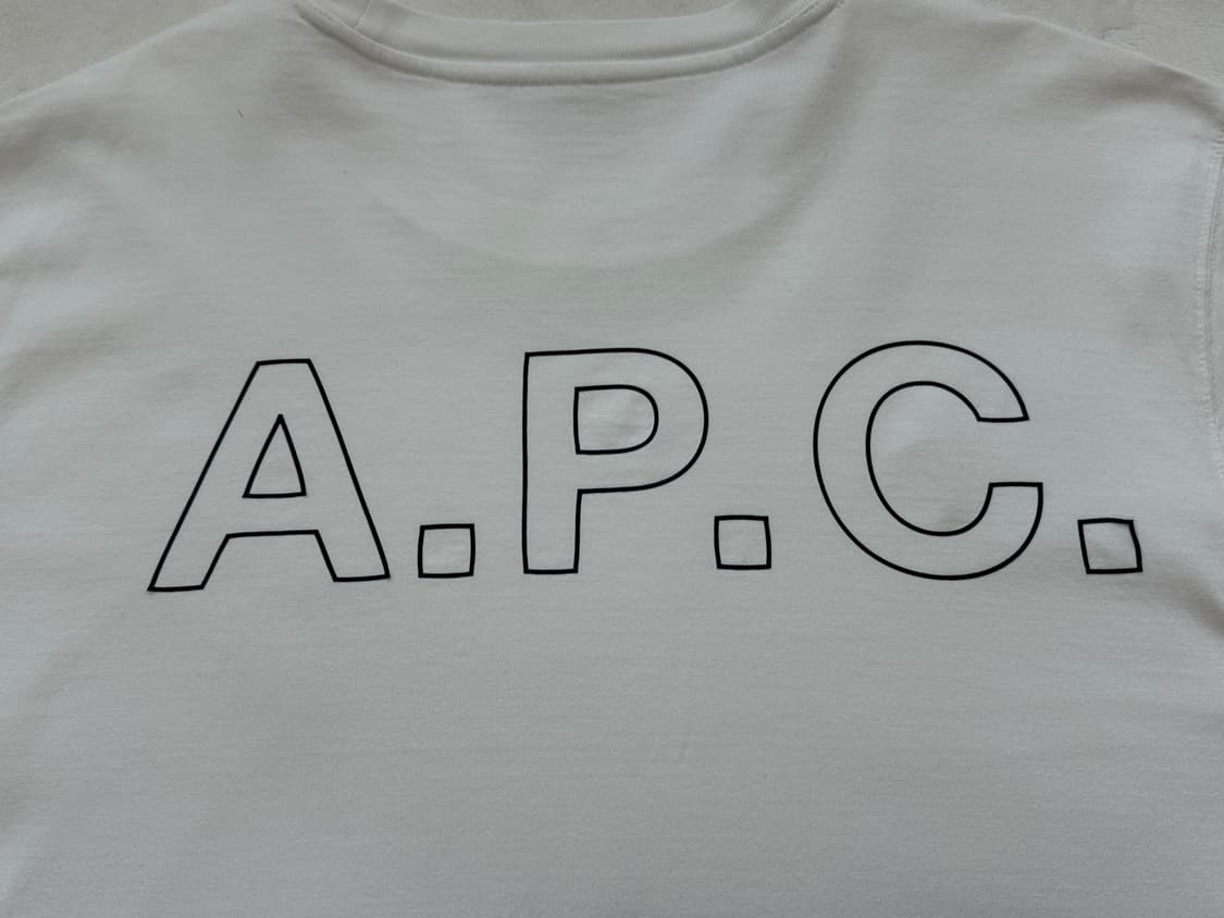 A.P.C. 아페쎄 로고 티셔츠 상품이미지3