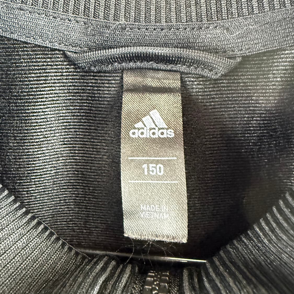 (150) 아디다스 키즈/우먼스 티베리오 트랙탑 져지 블랙 상품이미지3