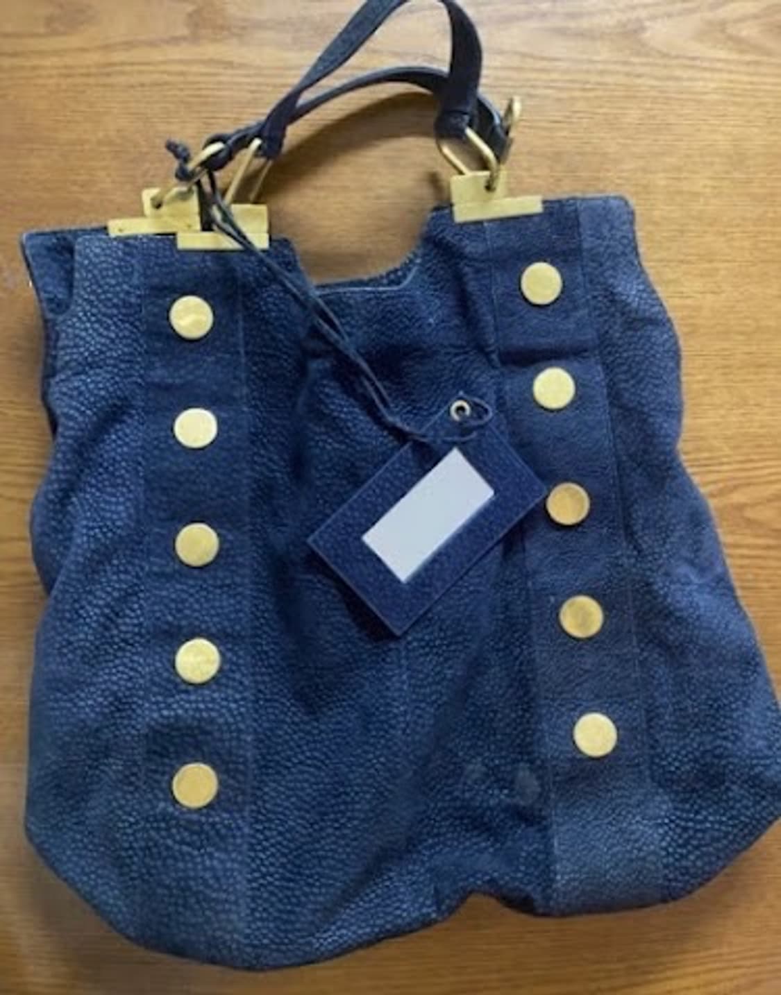 직거래] 발렌시아가 아카이브 금장 레더 호보백 상품이미지1