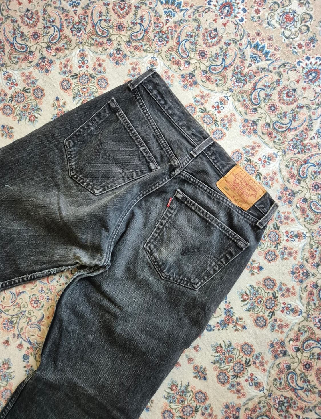 90s levis 501 흑청 상품이미지3