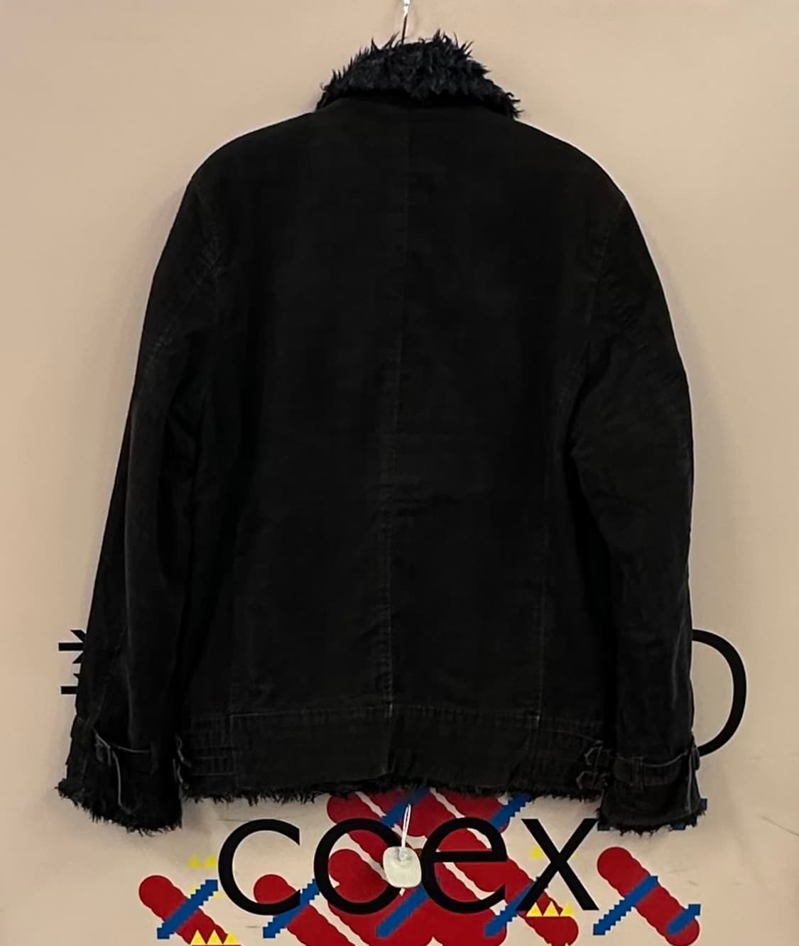 VINTAGE Y2K 딥브라운 버클무스탕 상품이미지8