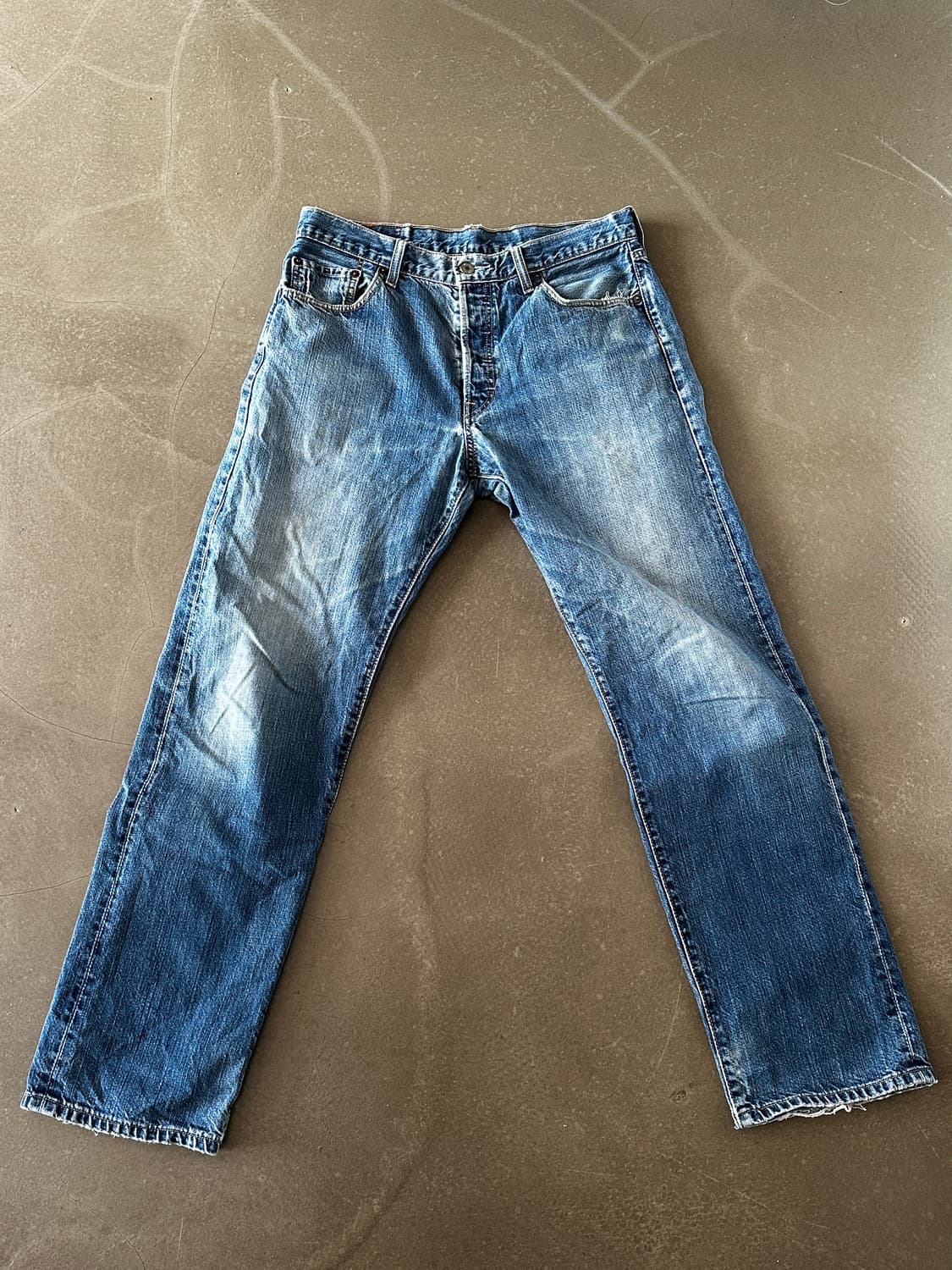 Levis 리바이스 501 Vintage Wash Denim 상품이미지1
