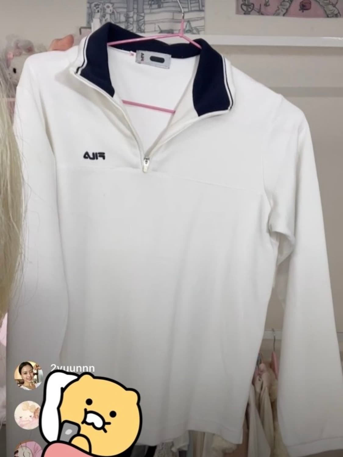 휠라 빈티지 스포티 티셔츠 상품이미지1