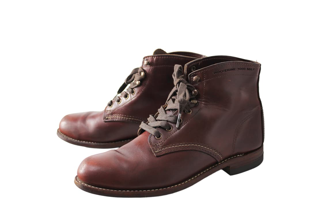 Wolverine1000mile 울버린 1000마일 레이스업 부츠 상품이미지2