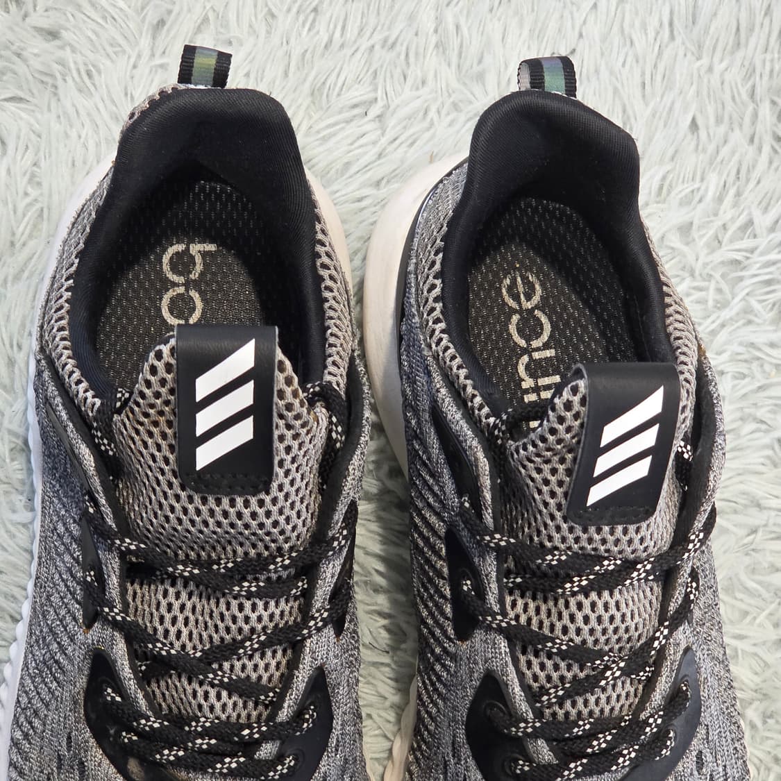 3w-4:아디다스 알파바운스 그레이 블랙 240cm 상품이미지6