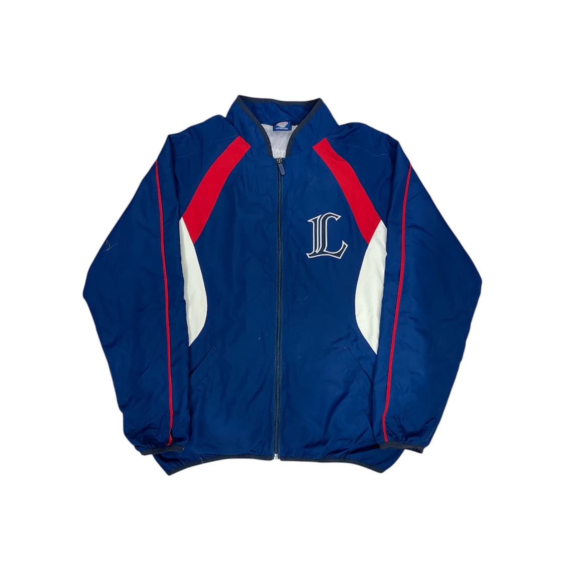일본 빈티지 lions 네이비 유니폼 바람막이 자켓 M 상품이미지5