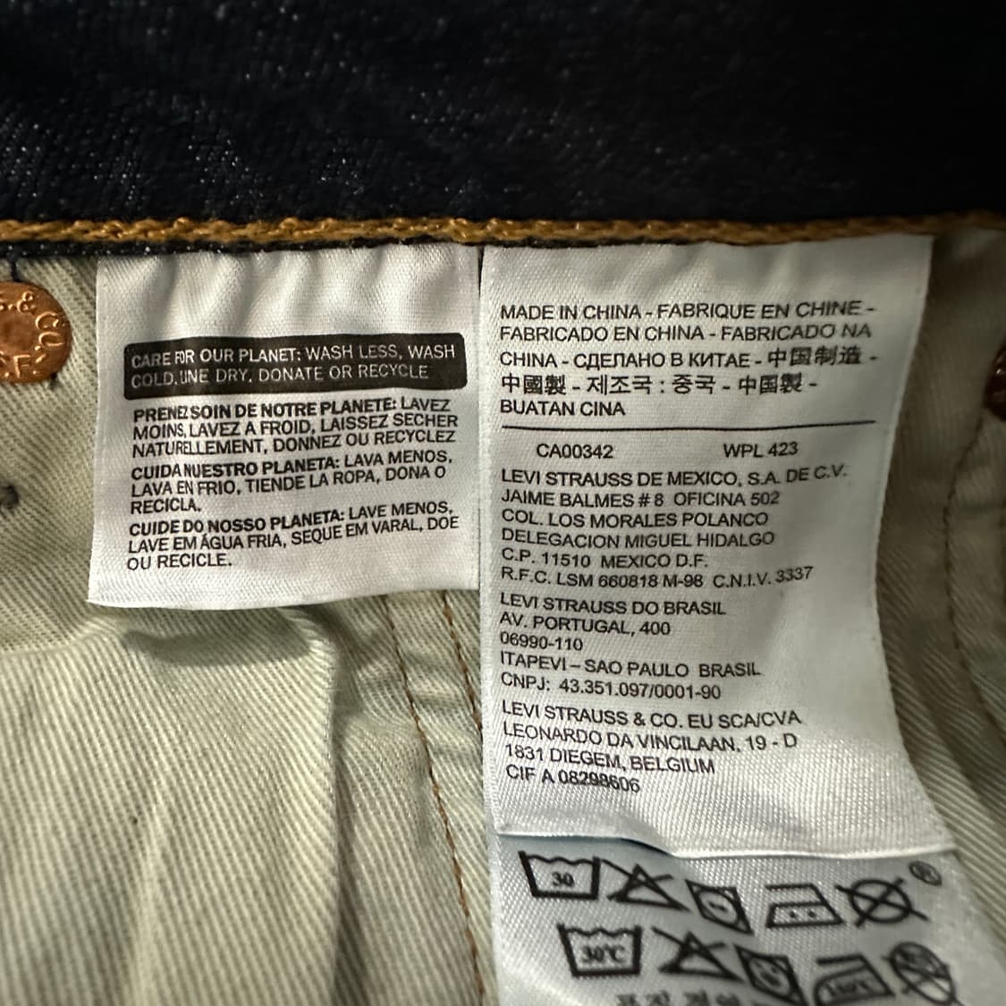 LEVI'S 511 denim pants 상품이미지5