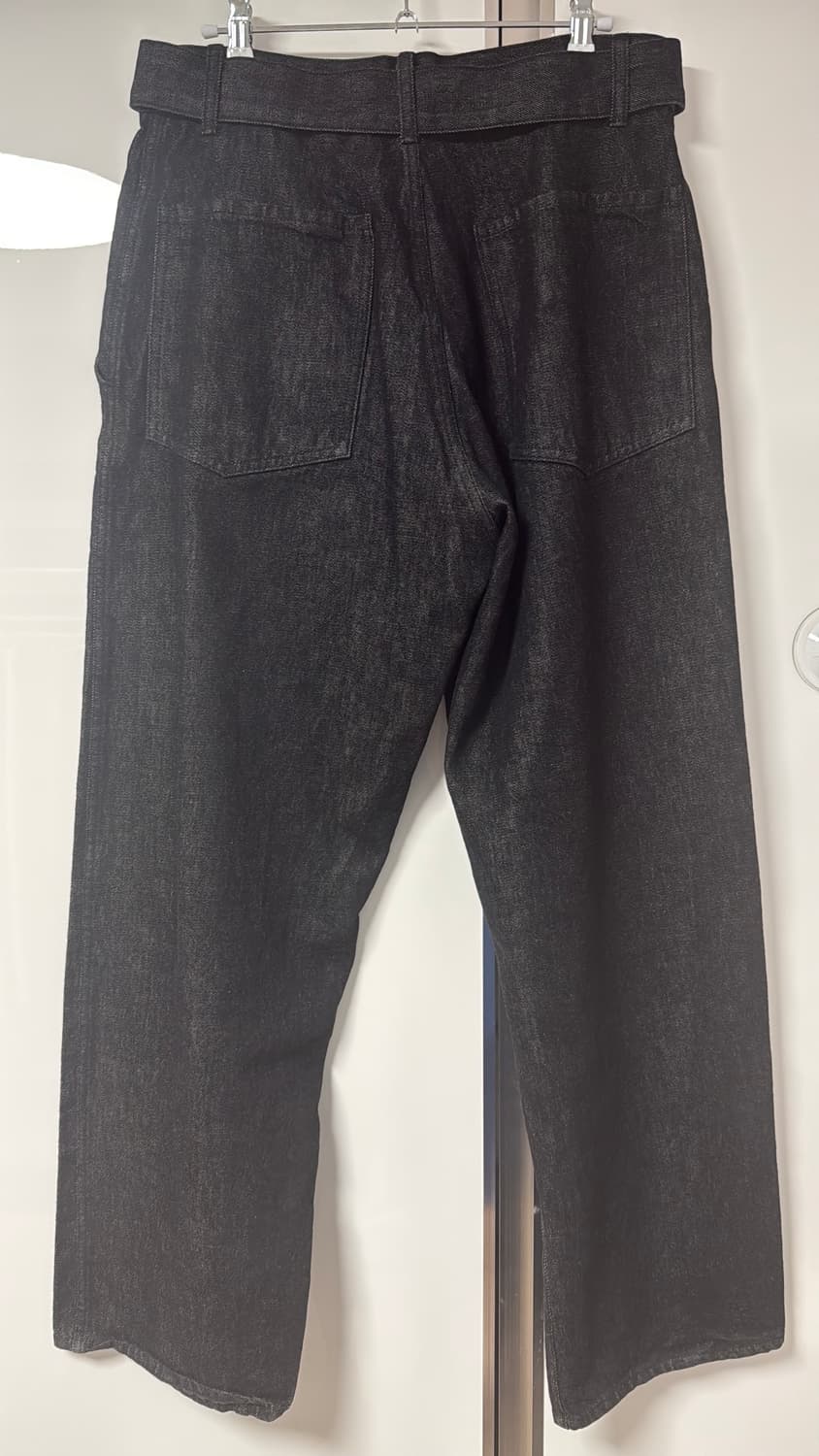 로리엣 핸드 메이드 재팬 데님 팬츠(인디고 블랙) 상품이미지2