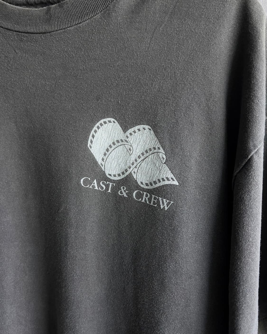 [XL] 90s 'Cast & Crew' 빈티지 티셔츠 상품이미지2