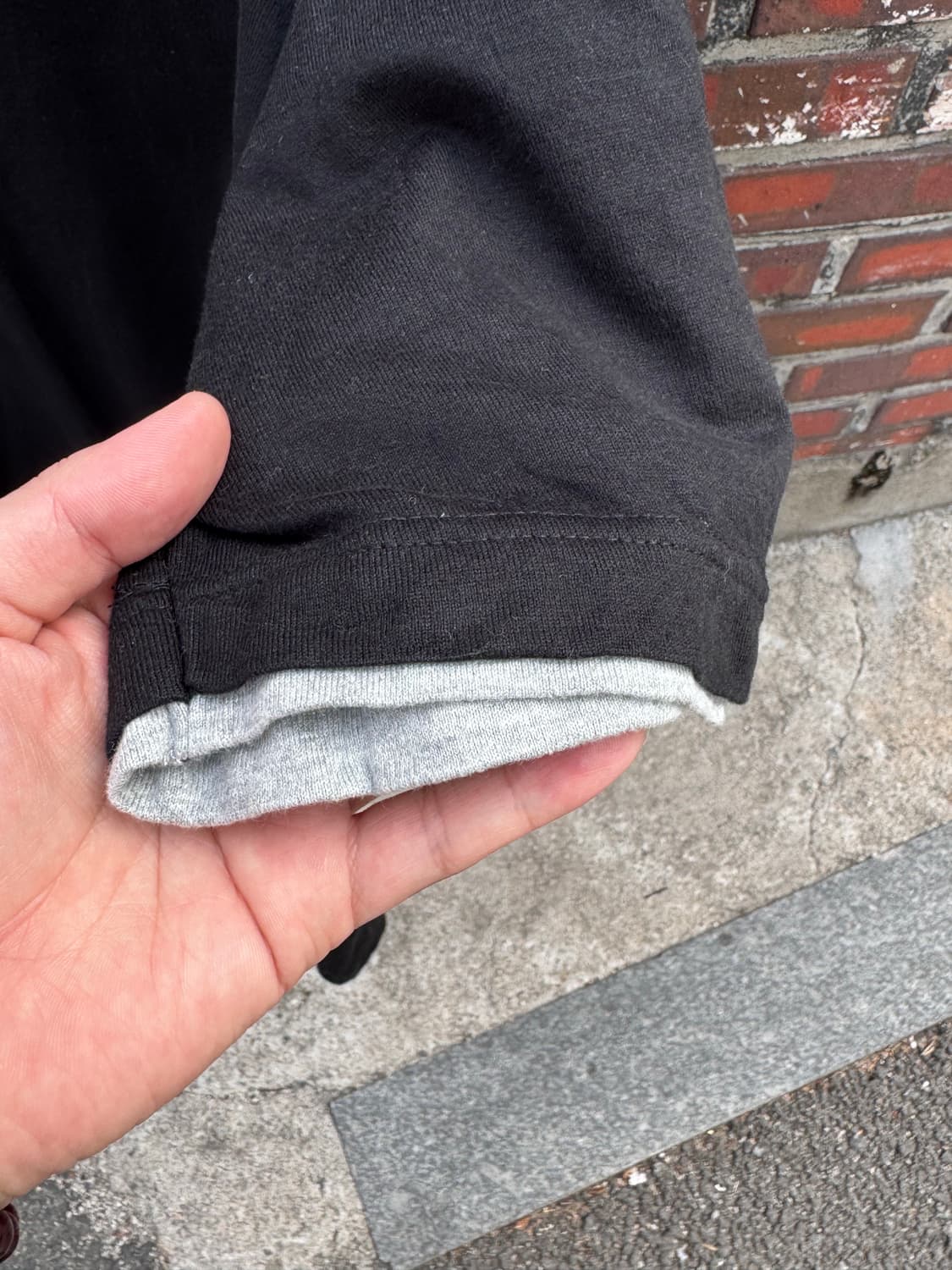 배드보이 레이어드 반팔티셔츠  상품이미지4