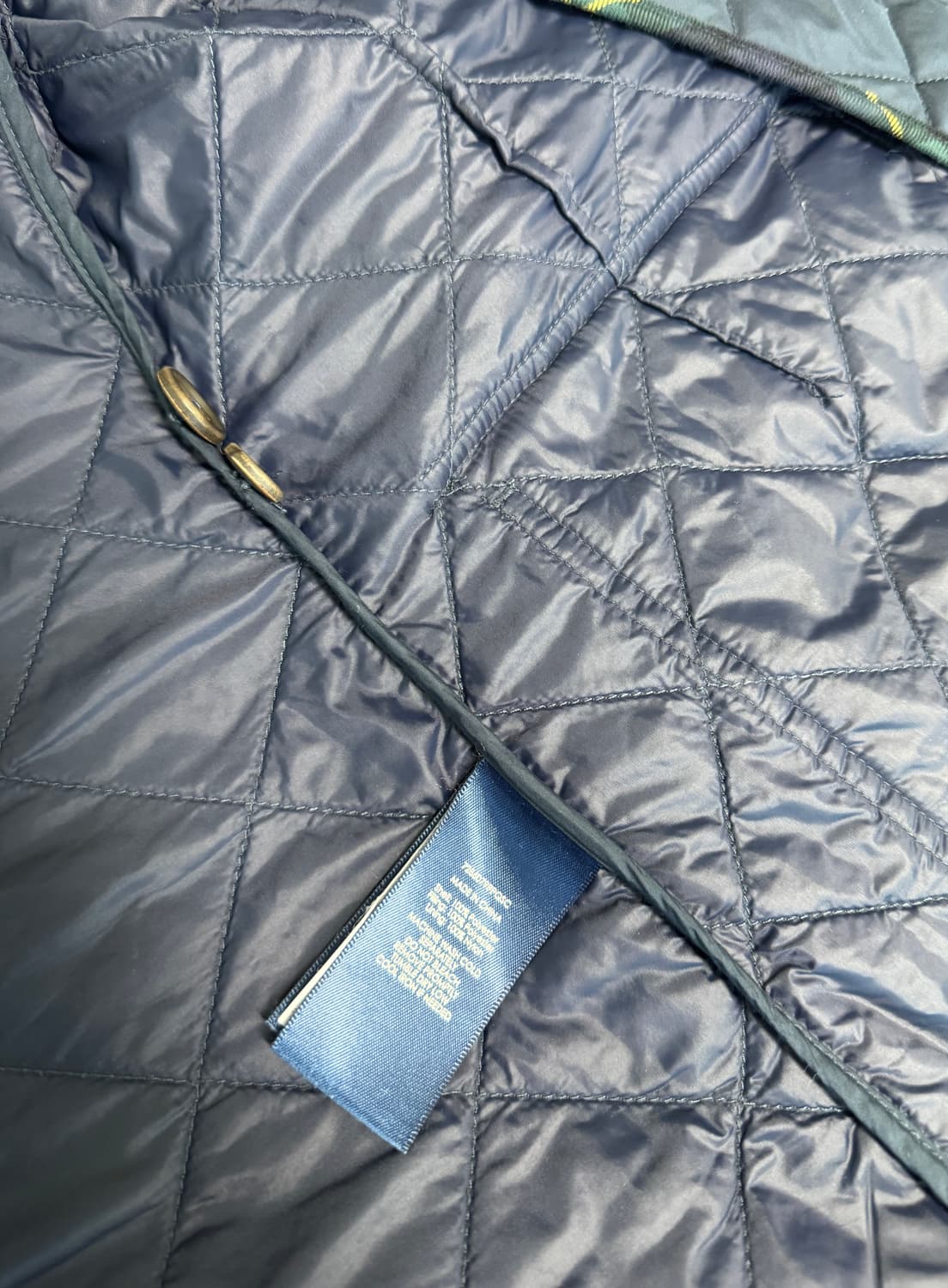 POLO RALPH LAUREN 폴로 네이비 퀼팅 블레이져 자켓 M 상품이미지6