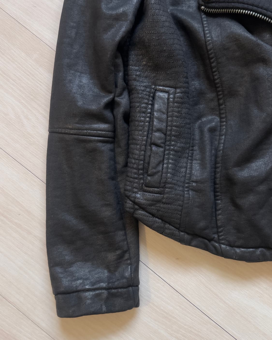 [DIESEL] biker leather jacket  상품이미지4