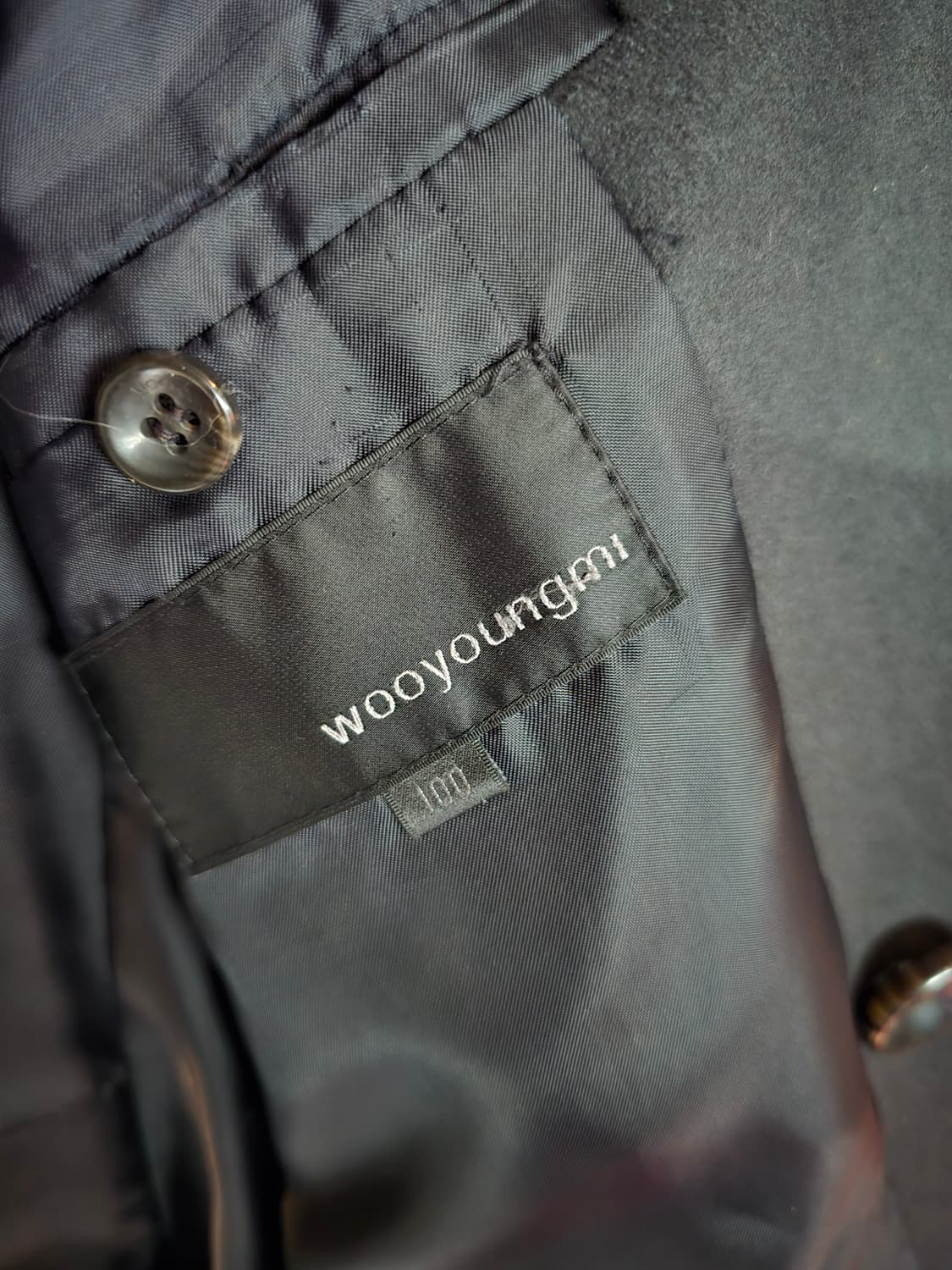 우영미 캐시미어 코트  상품이미지5