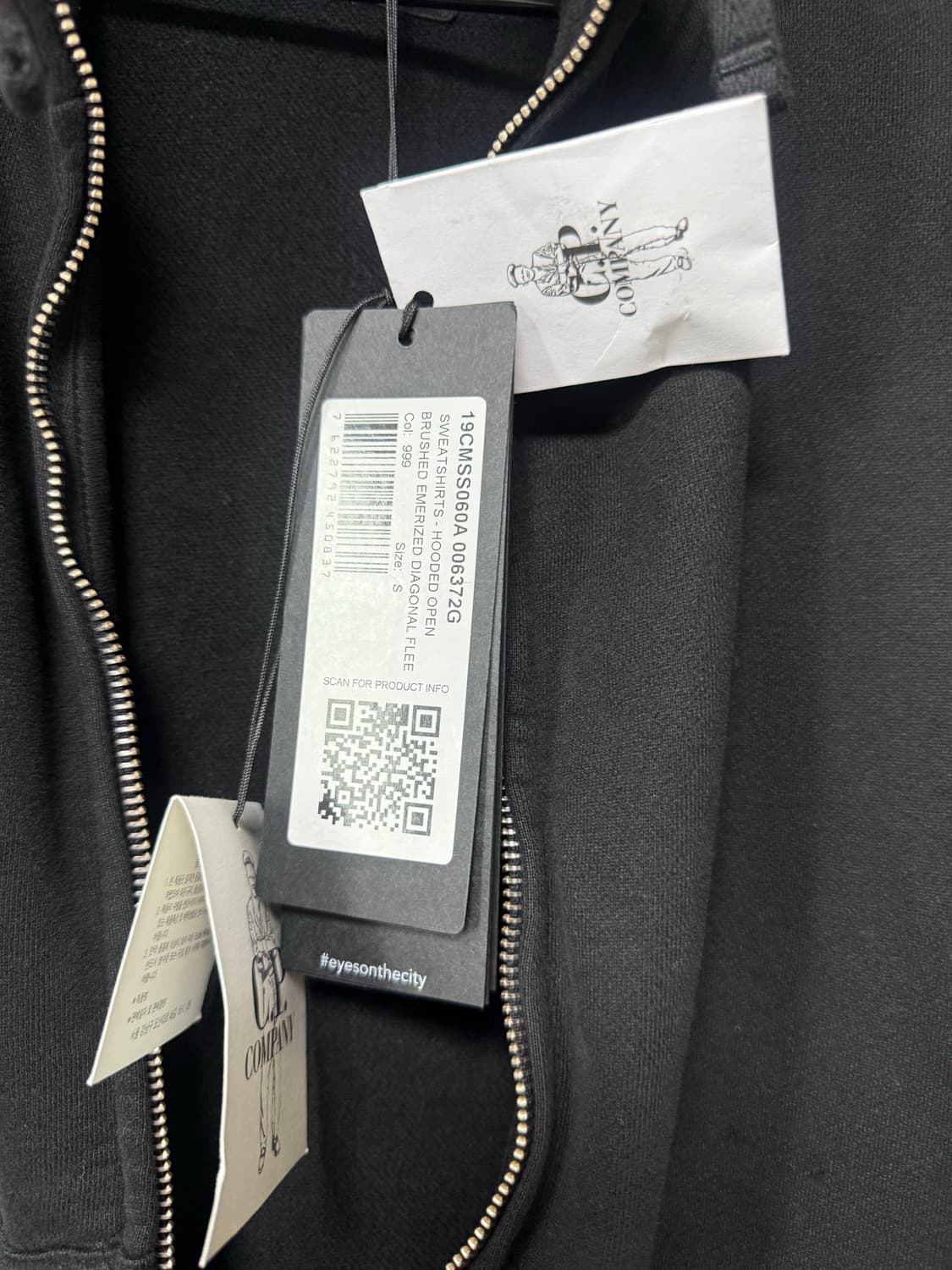 C.P. COMPANY 25F/W BOX FIT HOODIE JIP-UP 상품이미지6