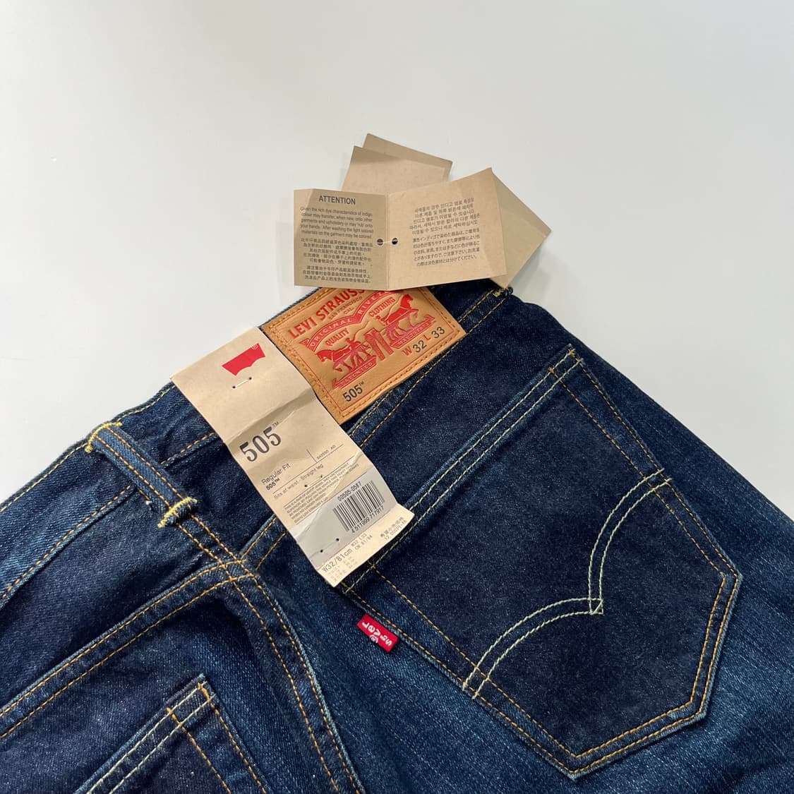 [32] 리바이스 505 데님 진 데드스탁 새상품 상품이미지7