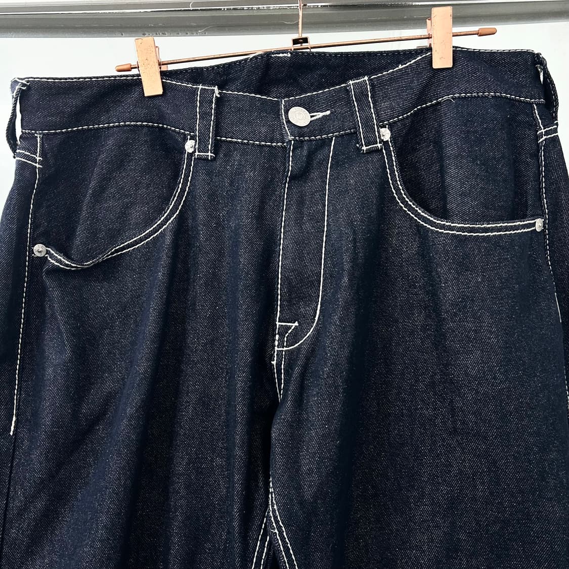 트루릴리전 세이프티 생지 데님 팬츠 상품이미지8