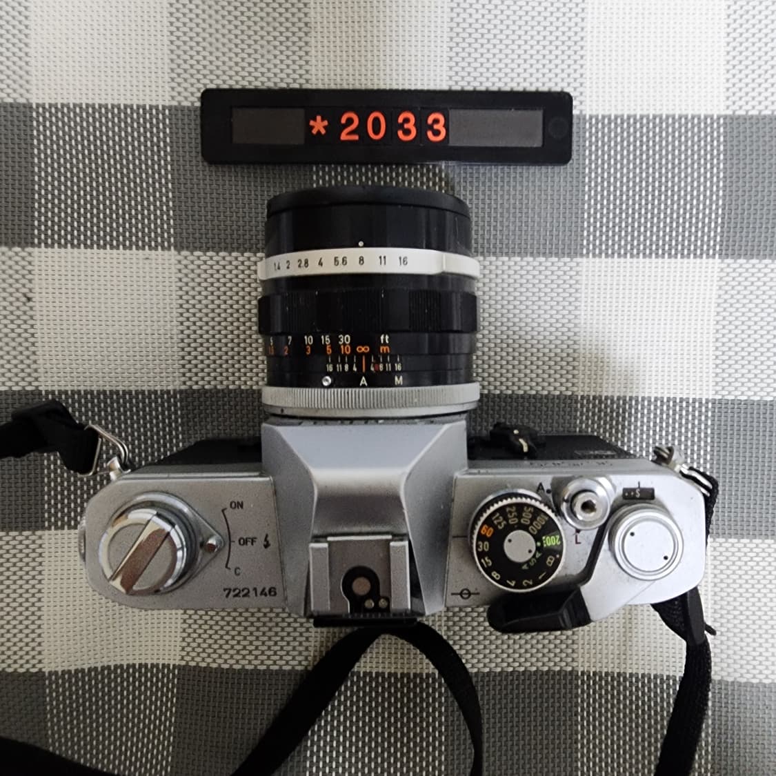 캐논 FTb 필름카메라 FL 1.4 렌즈 장착 상품이미지3