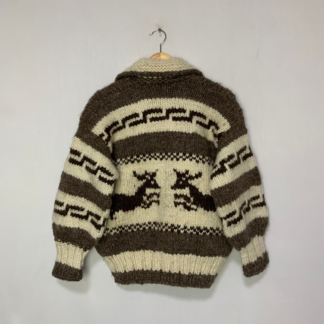 코위찬 코위챤 노르딕 패턴 니트 스웨터 빈티지 남녀공용 상품이미지3