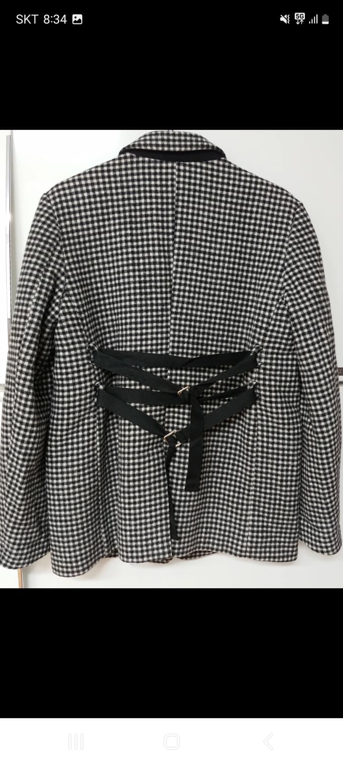 보카바카 체크 울자켓 상품이미지3