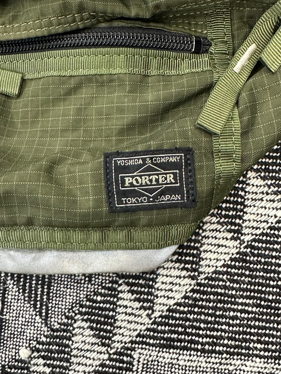 포터 립스탑 웨이스트백 힙색 상품이미지3