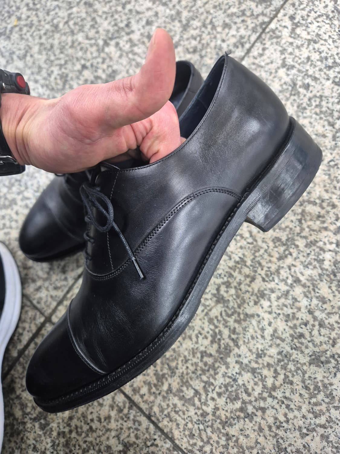 버윅 4311 스트레이트팁 블랙구두 270사이즈 팝니다 상품이미지8