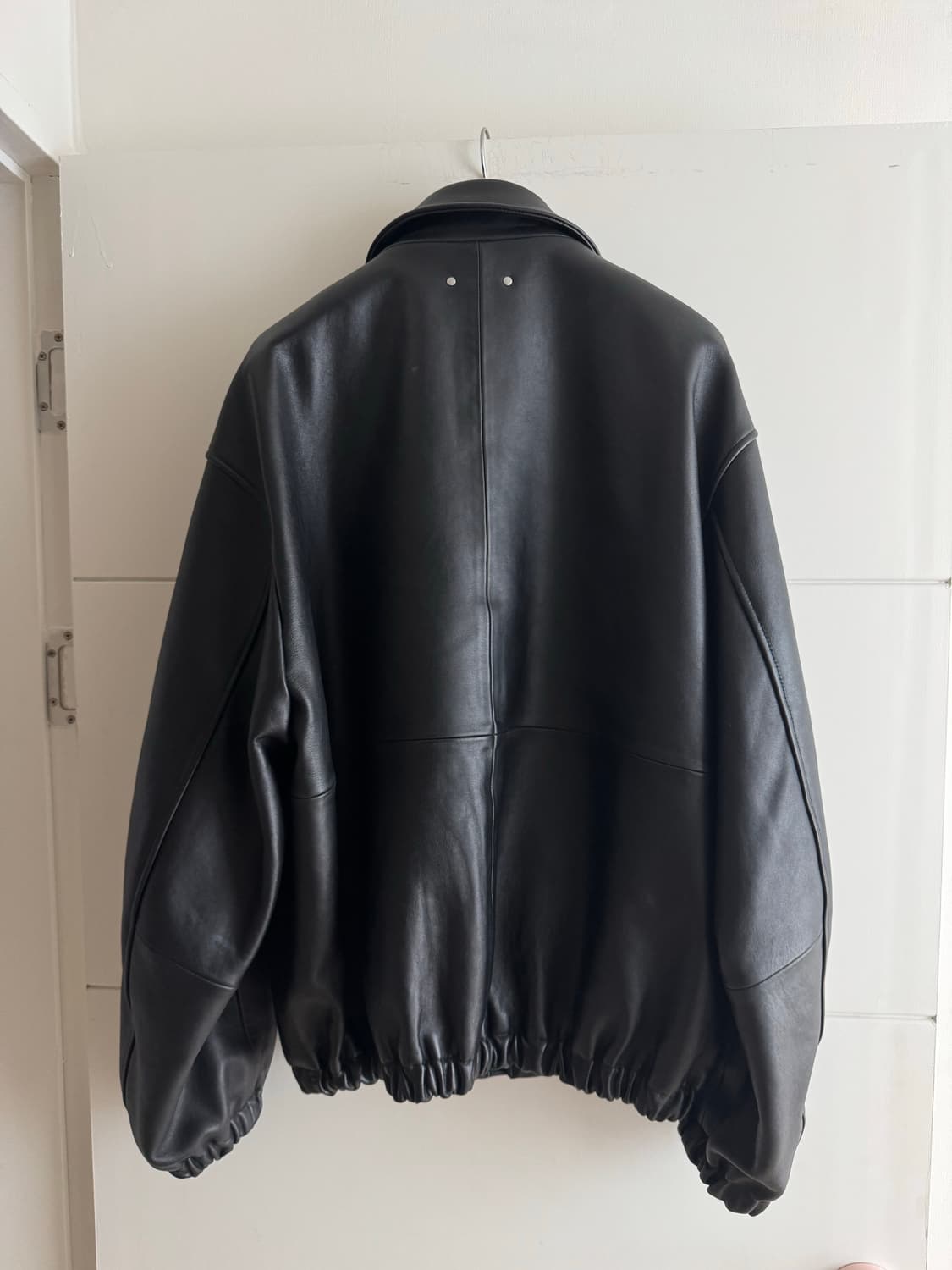 ssstein 슈타인 쉽 레더 집 숏 자켓 L사이즈 상품이미지2