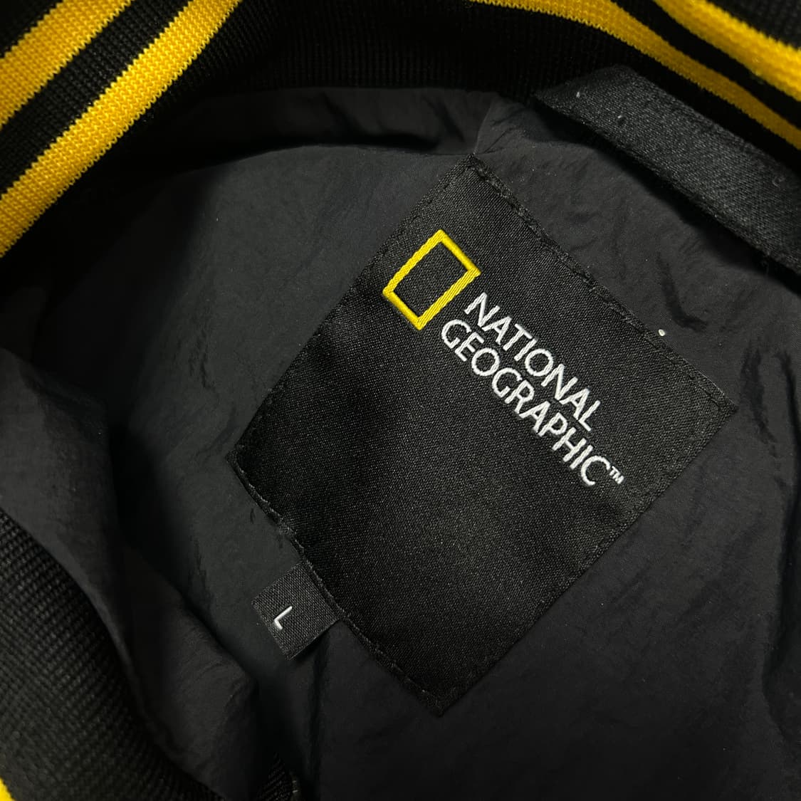 내셔널지오그래픽 나일론 블루종 자켓(L) 상품이미지2